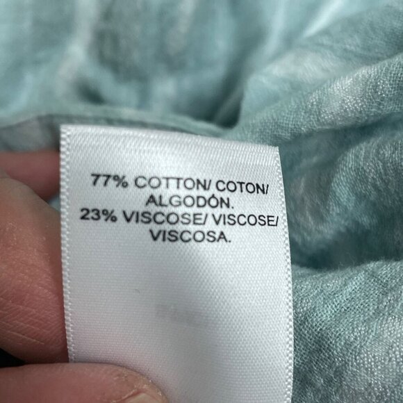 Lucky Brand Womens Striped Button-Back Top S Cotton & Viscose Blend NWT 6180 - Picture 5 of 8